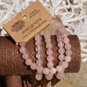 Rosenkvarts Armband
