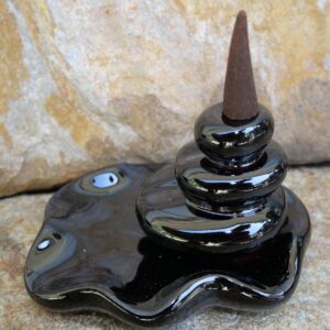 Rökelsebrännare Svart