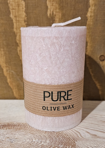 Antik Ros - Olivvaxljus