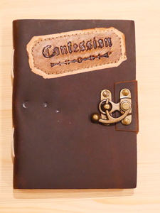 Confession - Anteckningsbok med lås