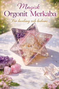 Merkaba Star Orgonit - Ametist, Bergskristall & Rosenkvarts