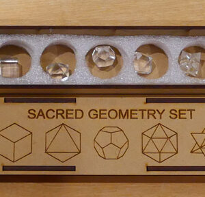 Helig Geometri Set - Kvartskristall