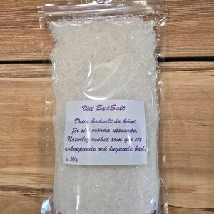 Vitt Badsalt för Avkoppling