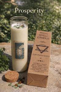 Magic Spell Candle - Prosperity, Framgång