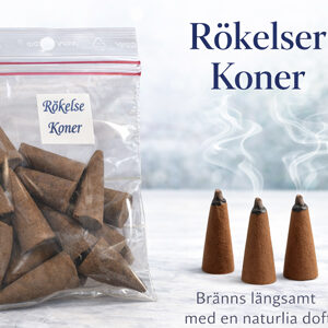 Rökelse Koner Naturell 10 Stycken